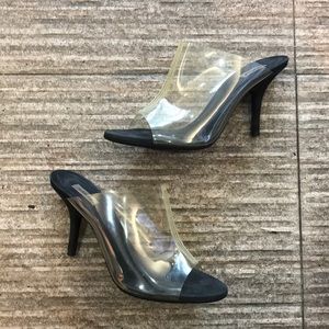 Yeezy lucite sandals